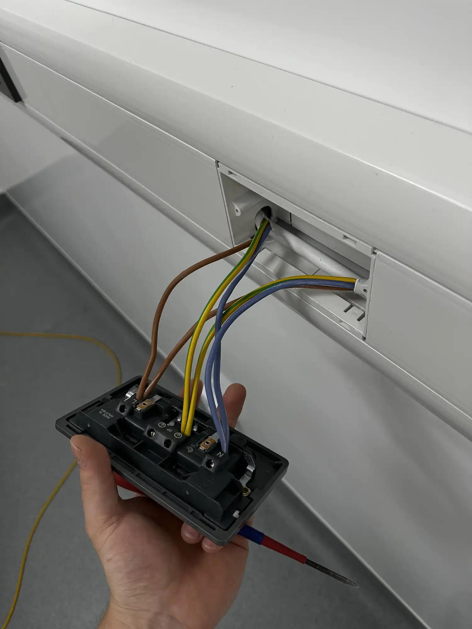 Socket and circuit alteration